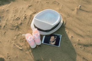 Infant Sonogram and shoes